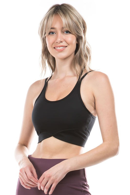 Criss-Cross Sports Bra