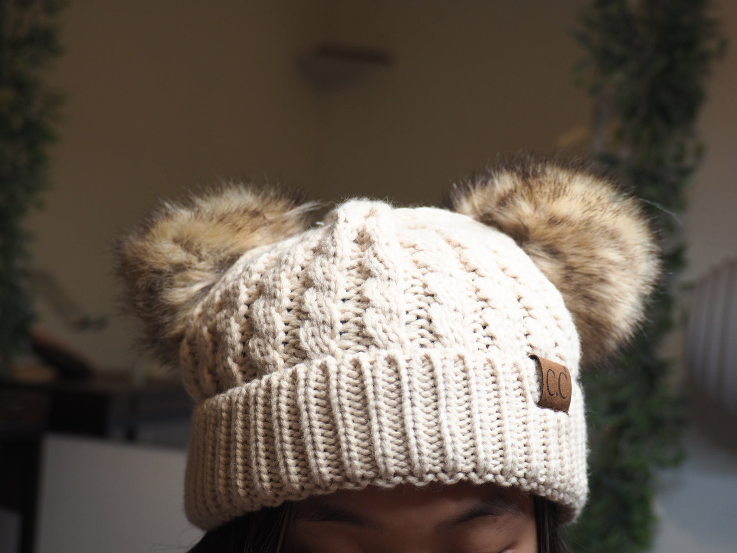 Double Pom Beanie -  ADULT