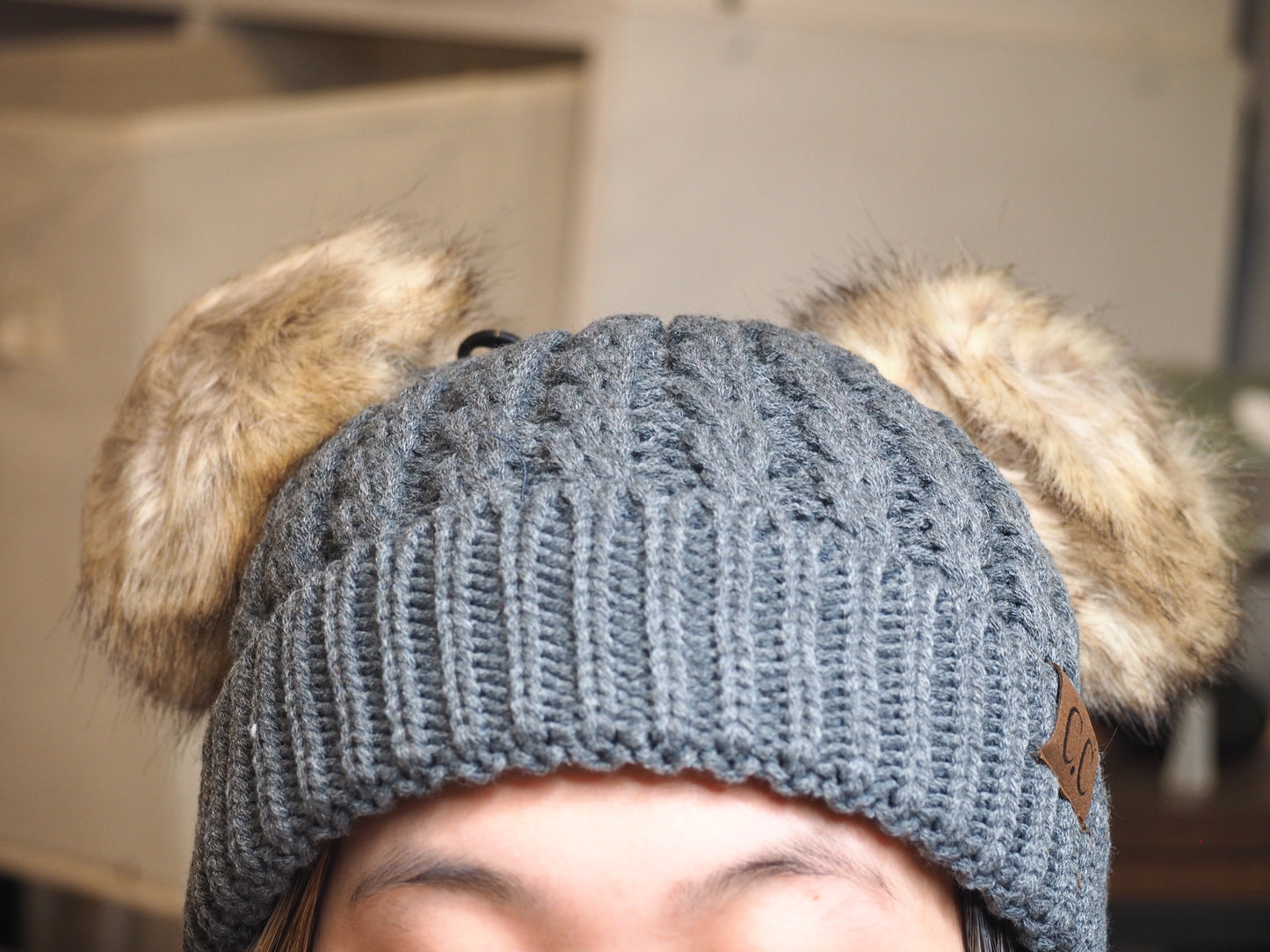 Double Pom Beanie -  ADULT
