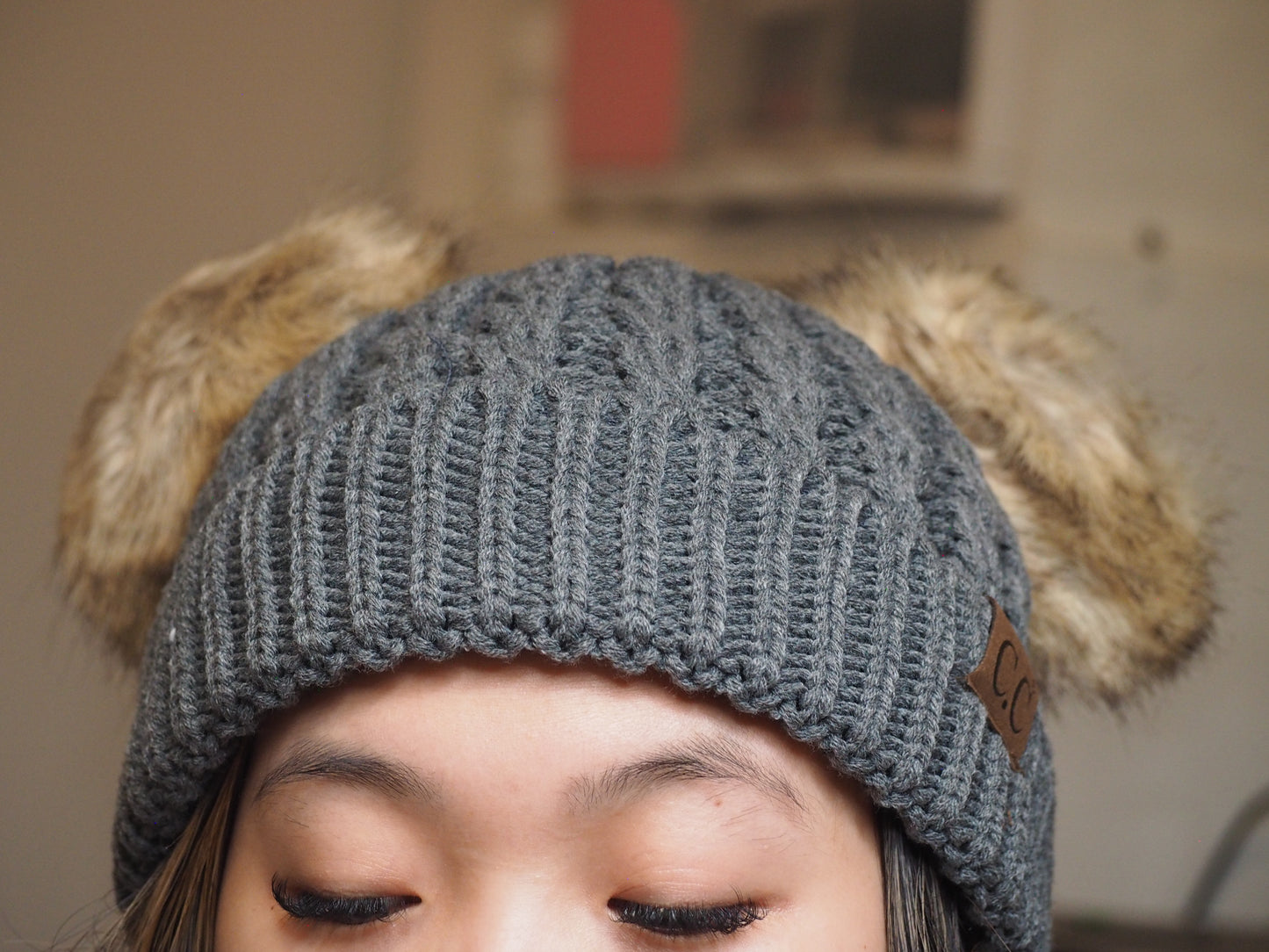 Double Pom Beanie -  ADULT