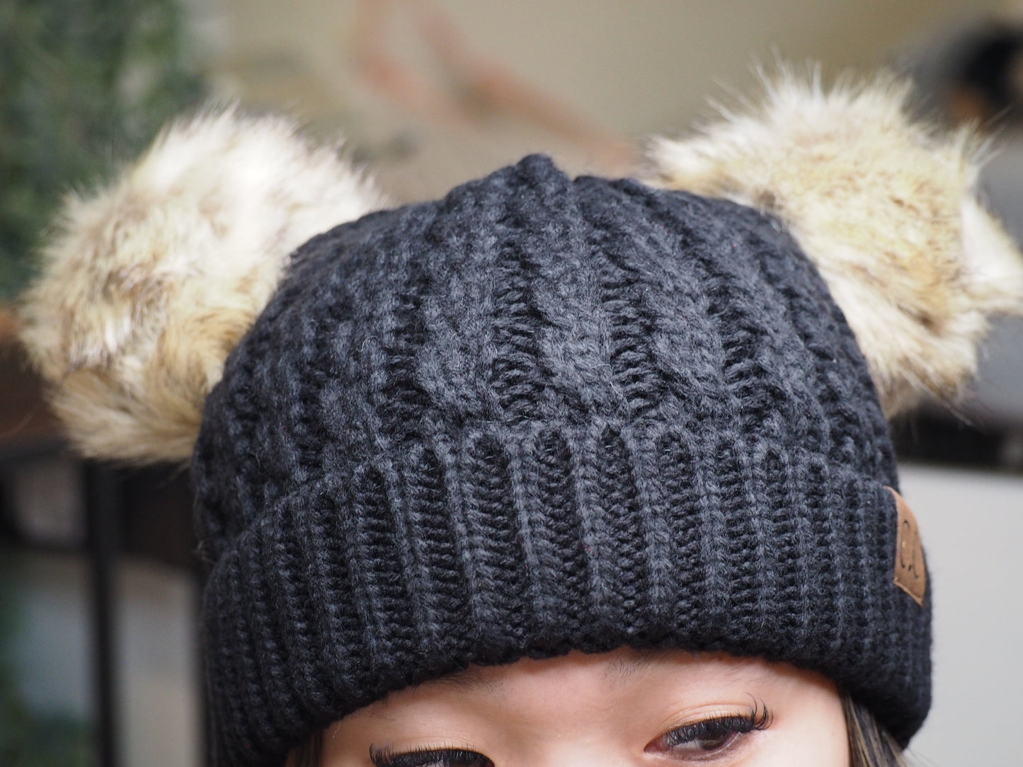 Double Pom Beanie -  ADULT