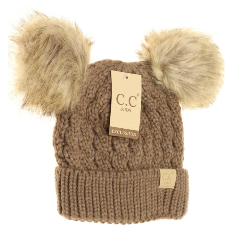 Double Pom Beanie - KIDS