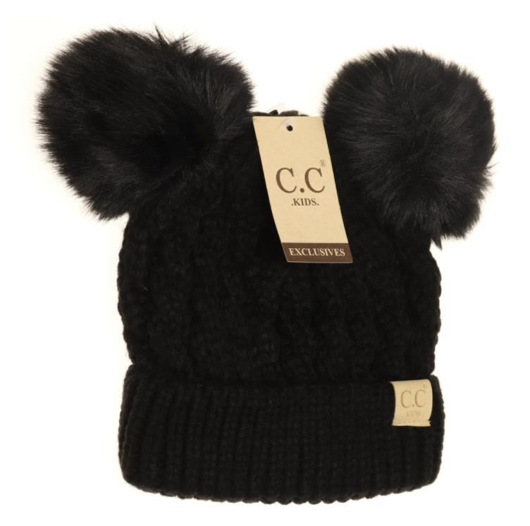 Double Pom Beanie - KIDS