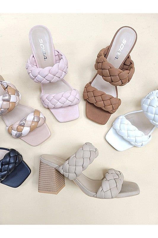 BUGGY-HIGH HEELS MULES