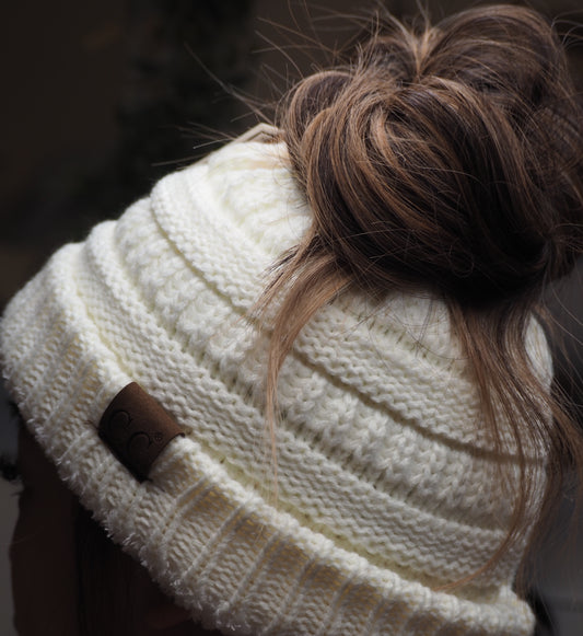 Ponytail Beanie