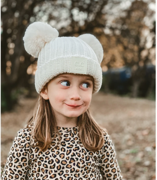 Double Pom Beanie - KIDS