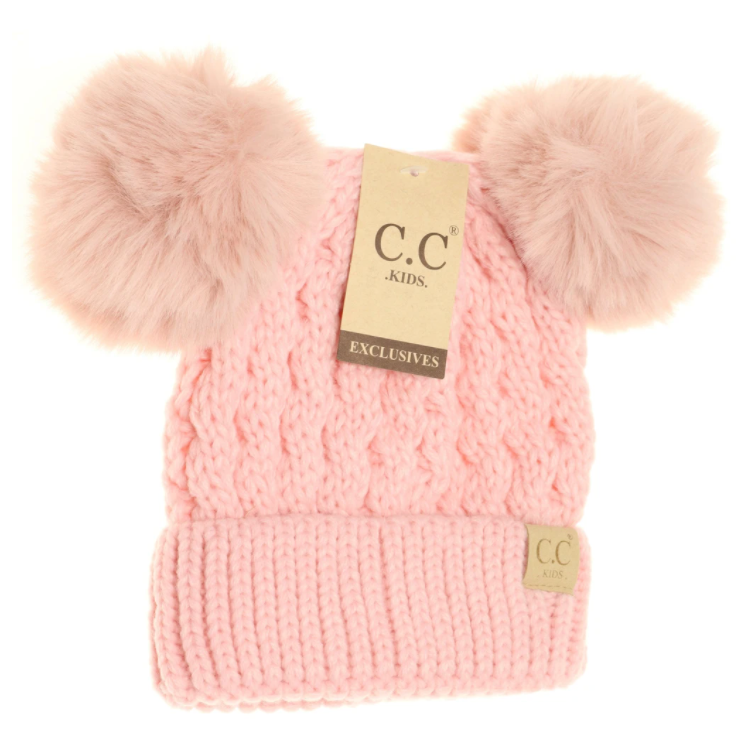 Double Pom Beanie - KIDS