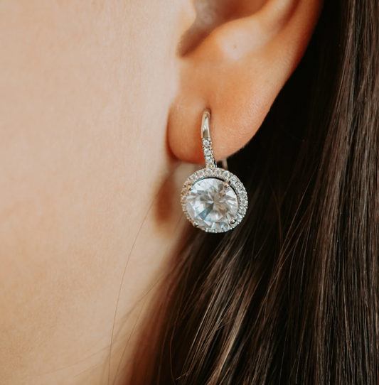 London Round Earrings