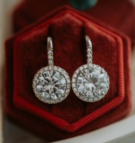 London Round Earrings