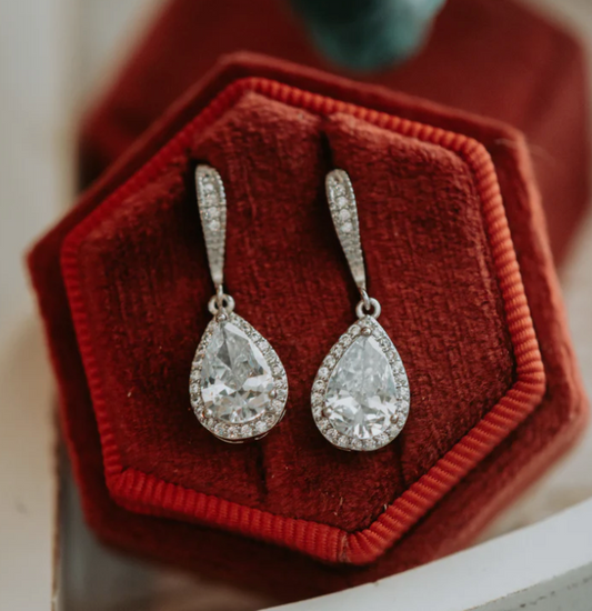 Tia Pear Earrings