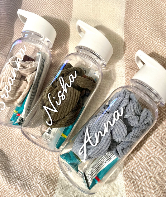 Custom 18oz Clear Sport Bottle