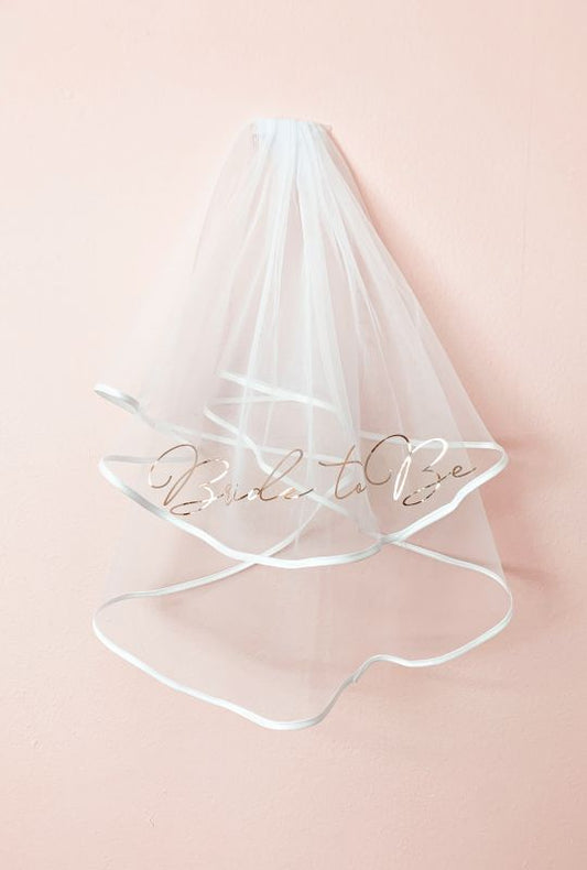 Bride To Be Veil