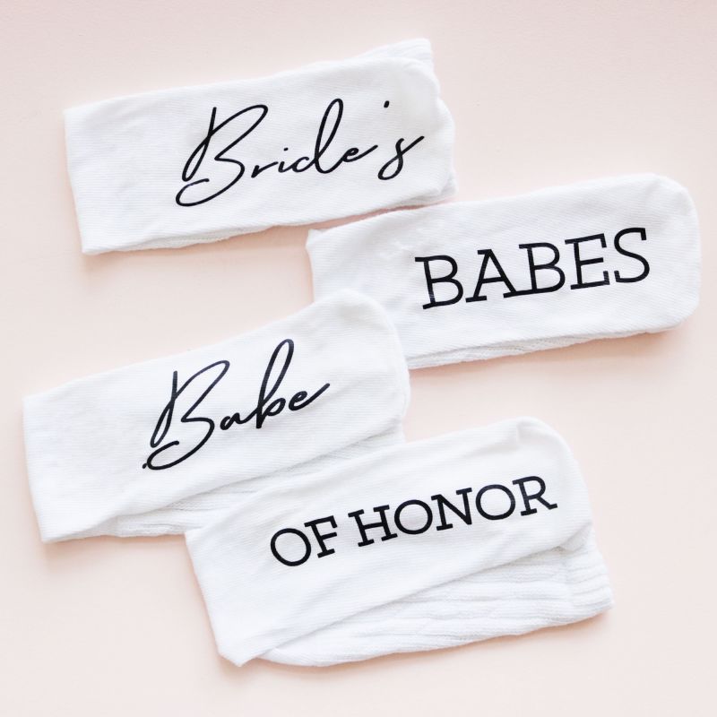 Bride & Bridal Party Socks